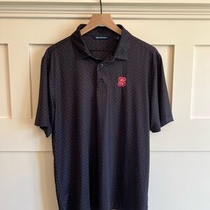 Cutter & Buck Men's Black NC STATE Polo Shirt